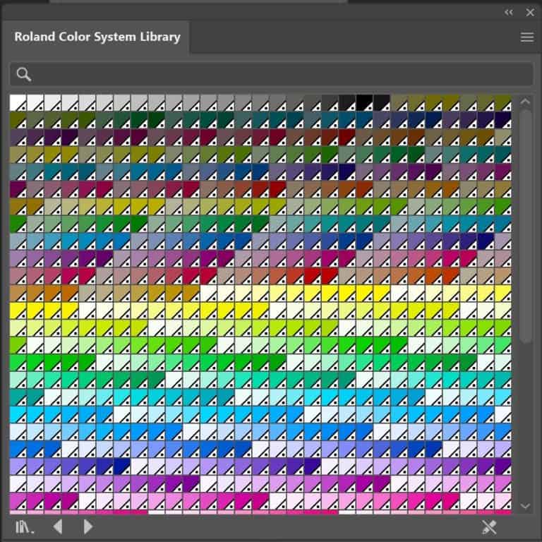 download roland color swatches for illustrator